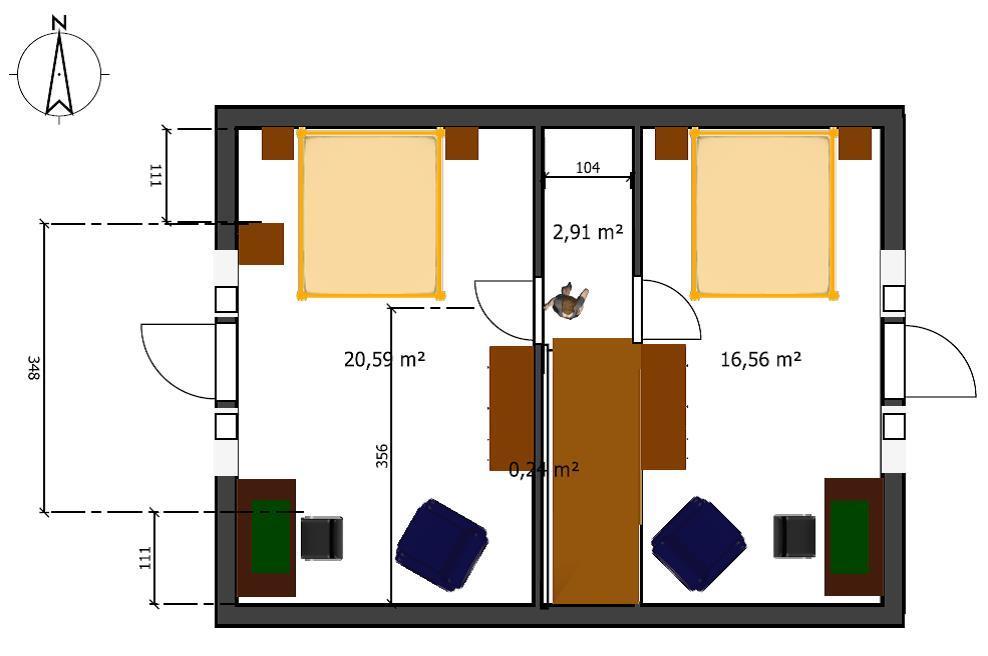 Ferienhaus Dorfruhe Sankt Stefan an der Gail Værelse billede