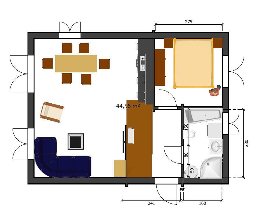 Ferienhaus Dorfruhe Sankt Stefan an der Gail Værelse billede